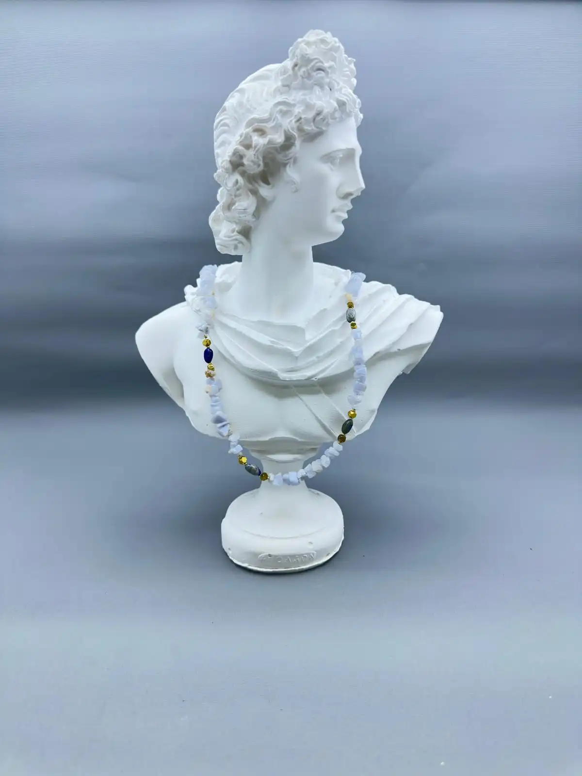 Jape Lapis Lazuli ve Hematite Kolye