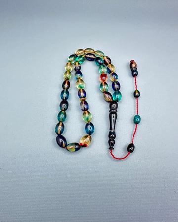 Sıkma Kehribar Tesbih